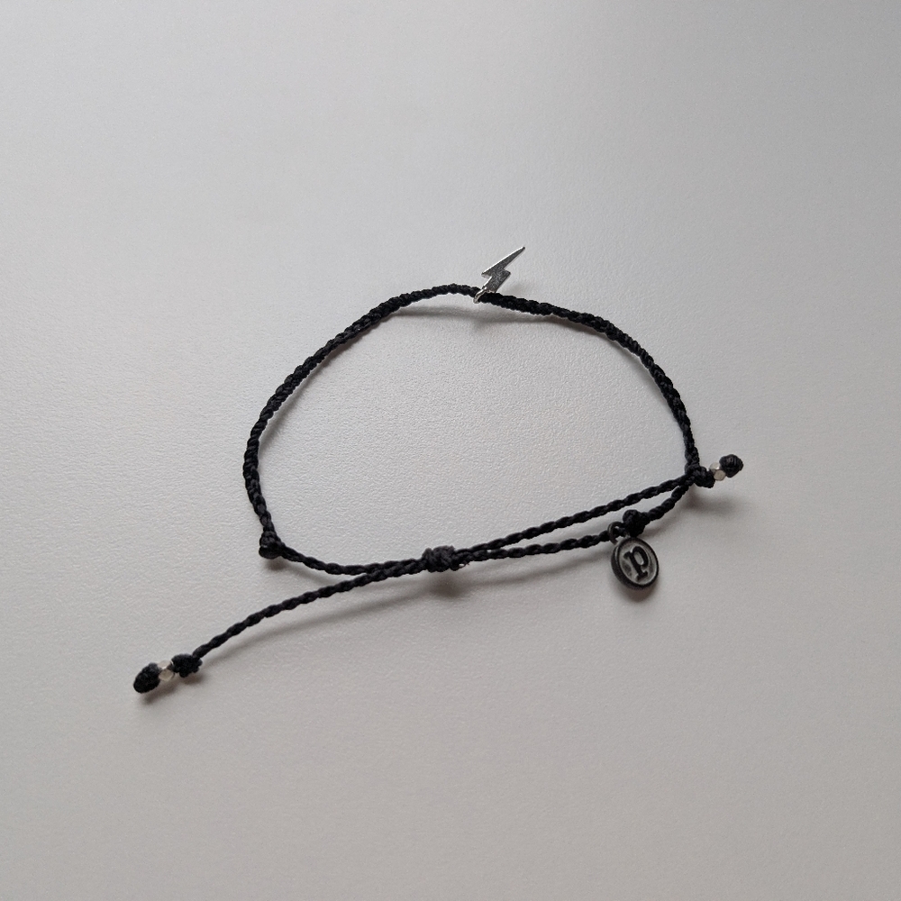 Pura vida black lightening bracelet